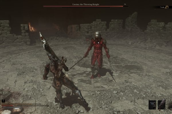lucian, the thirsting knight in mortal shell 2