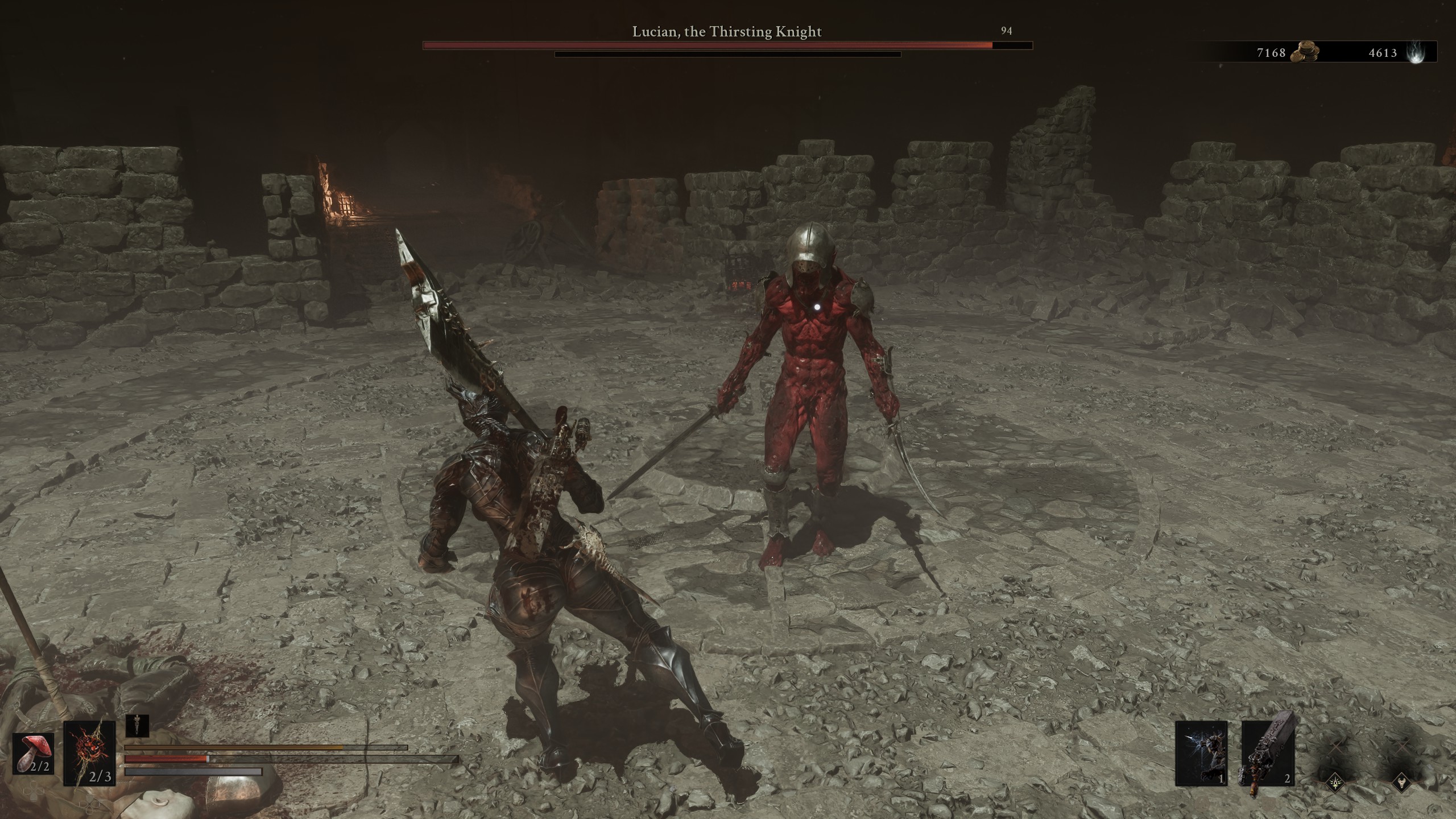 lucian, the thirsting knight in mortal shell 2