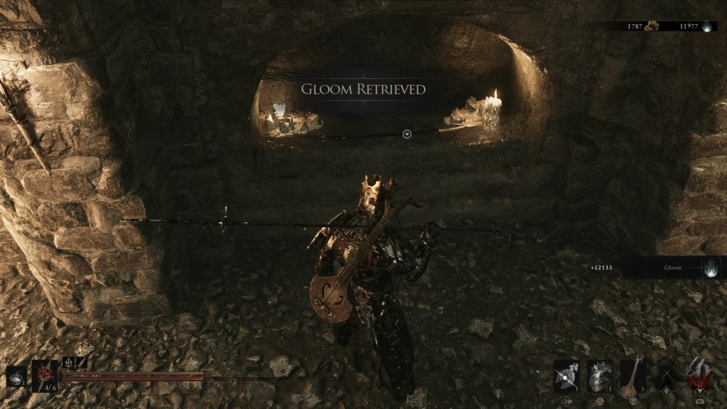 Axatana on its pedastal in Mortal Shell 2