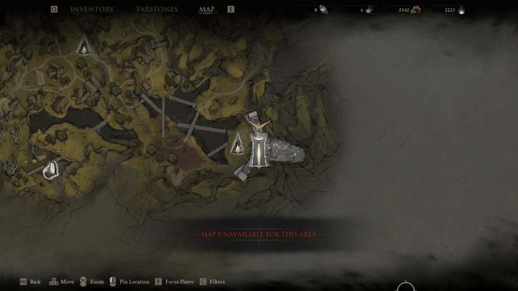 Corrupted Gate Location that leads to The Wandering Shepher in Mortal Shell 2