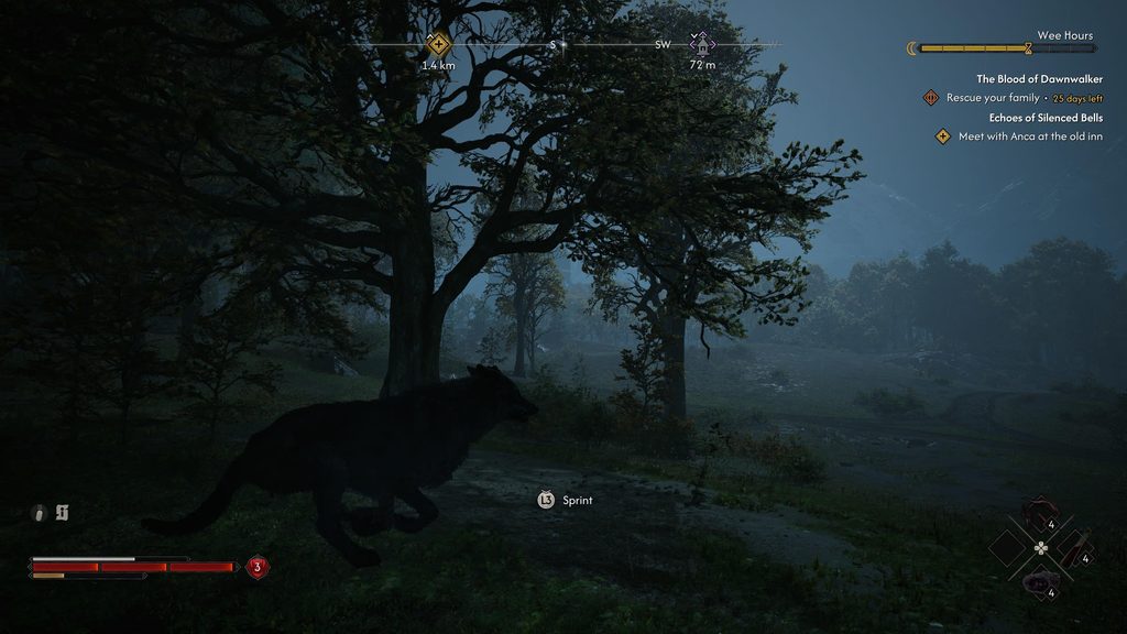 The Blood of Dawnwalker wolf haste.