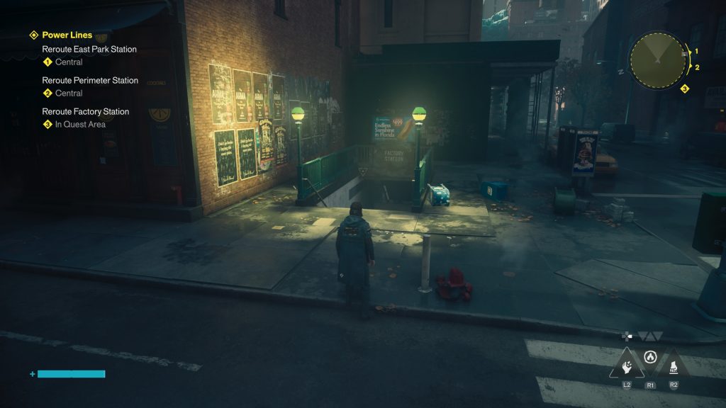 control resonant power lines quest factory station location
