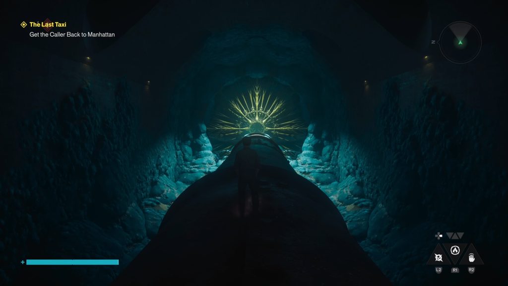 Control Resonant The Collective main boss doorway.