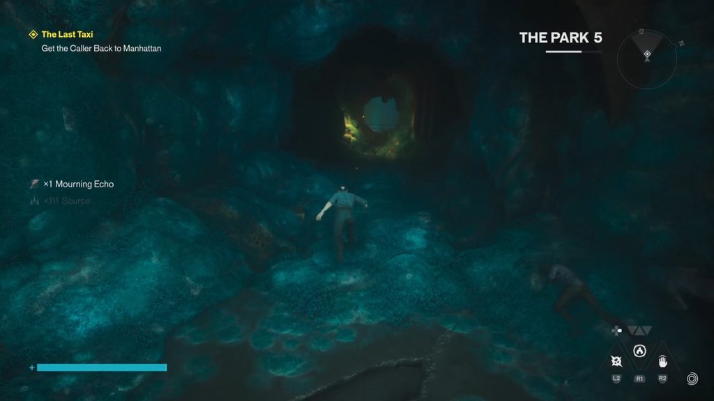Control Resonant The Collective boss doorway on the surface in The Park.