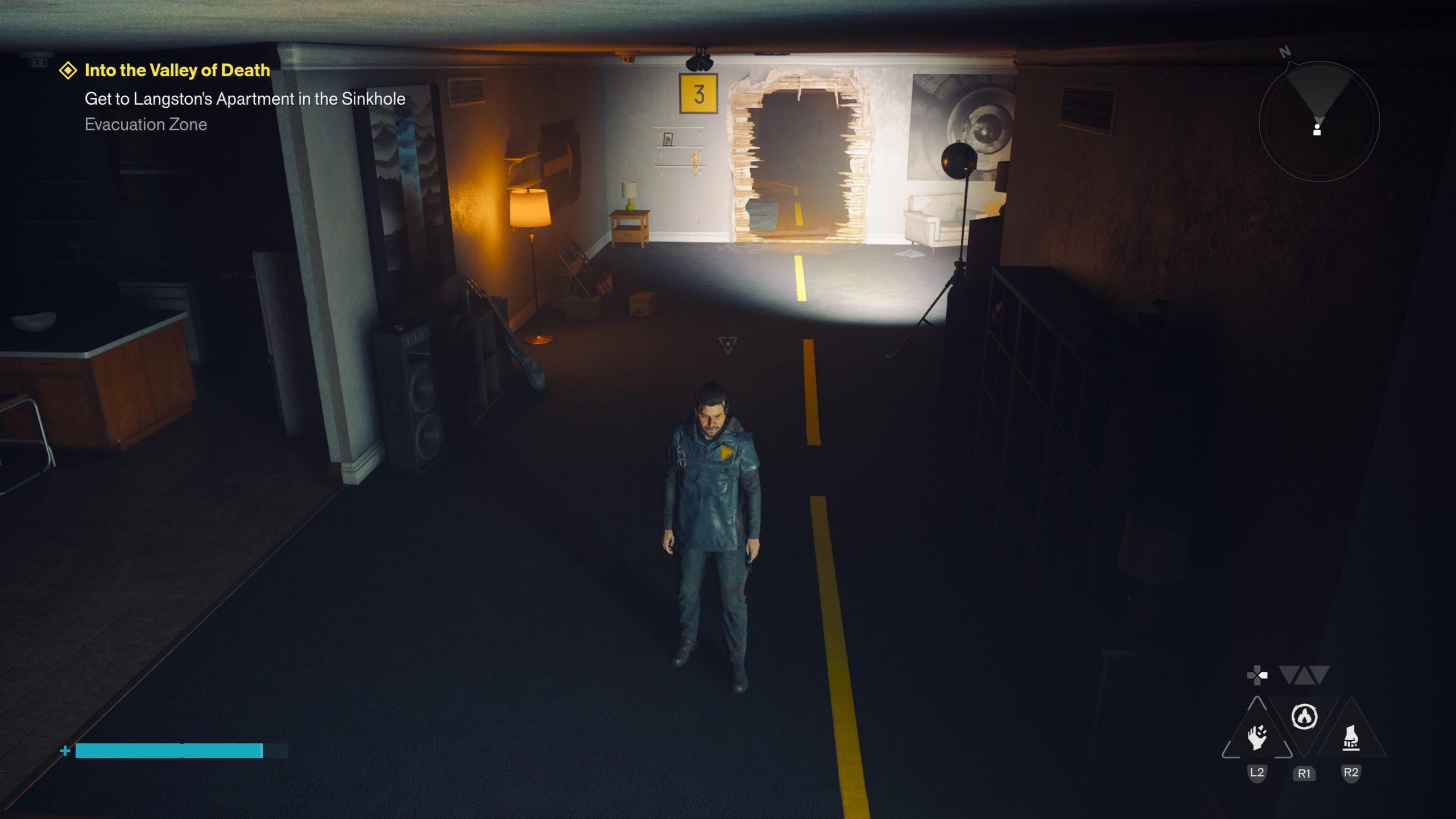 into the valley of death control resonant langston's apartment