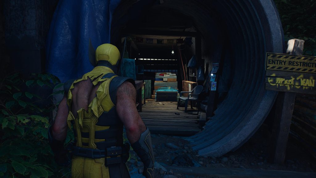 materials crate the one that got away in marvel's wolverine