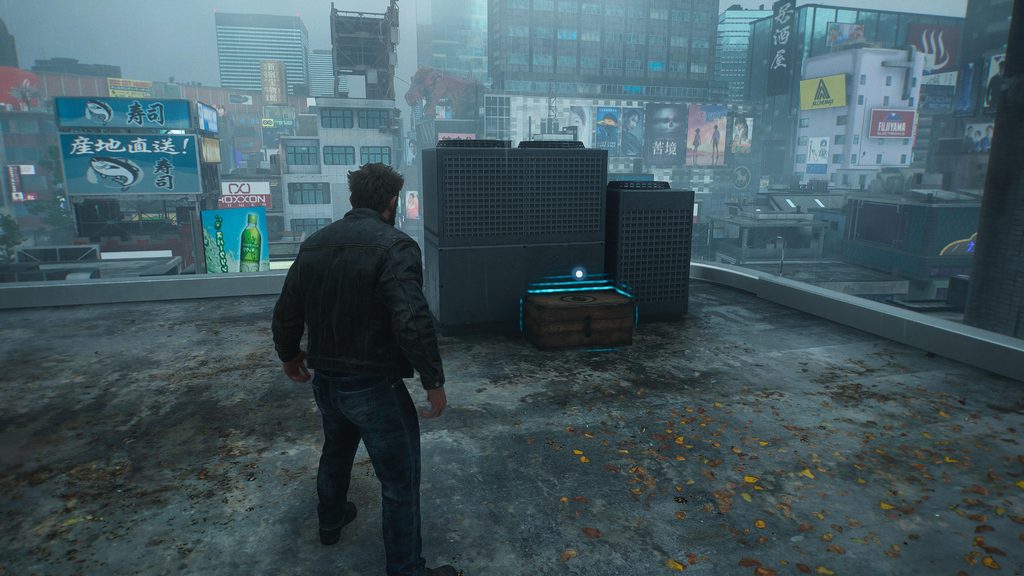 material crate in marvel's wolverine death comes to death