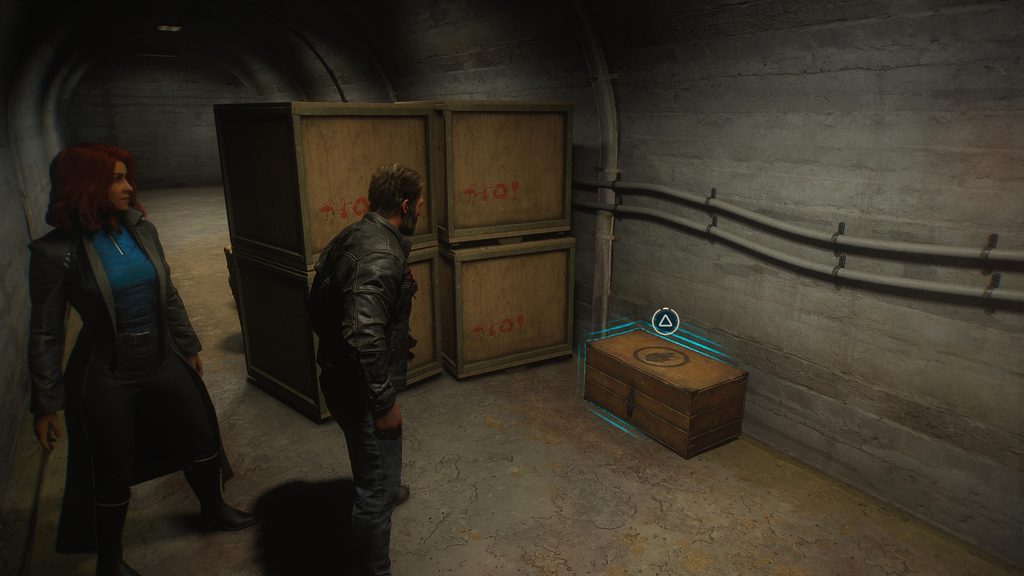material crate in marvel's wolverine get angry