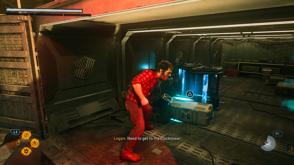 material crate in marvel's wolverine way down low