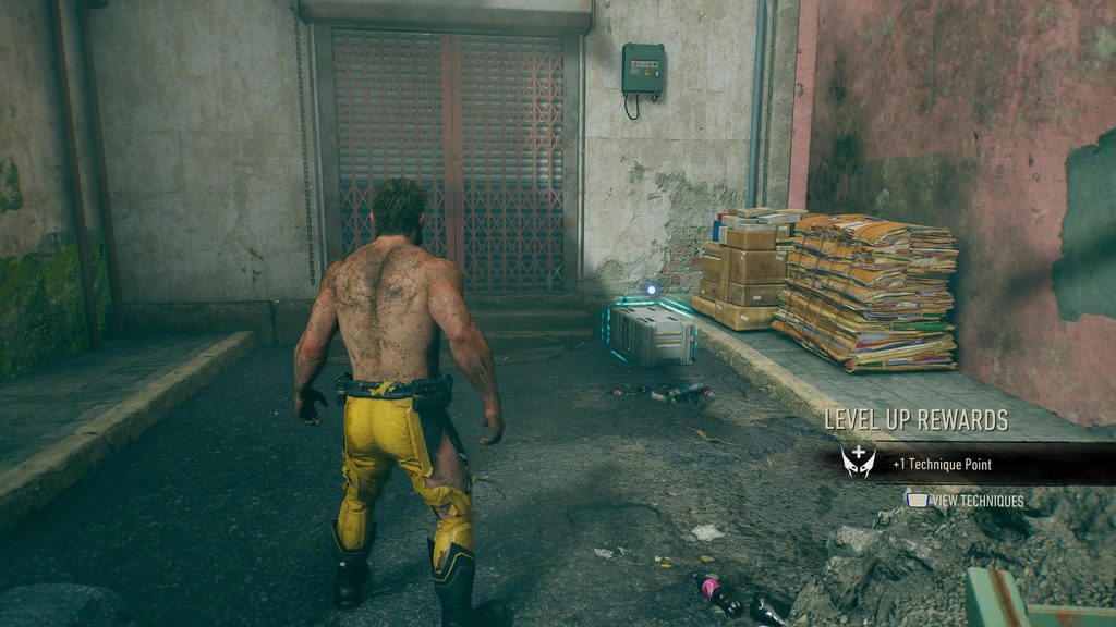 material crate in marvel's wolverine i'm still here