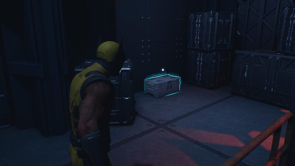 material crate in marvel's wolverine this was the dream