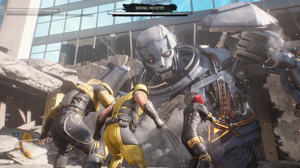 how to beat sentinel prototype in marvel's wolverine