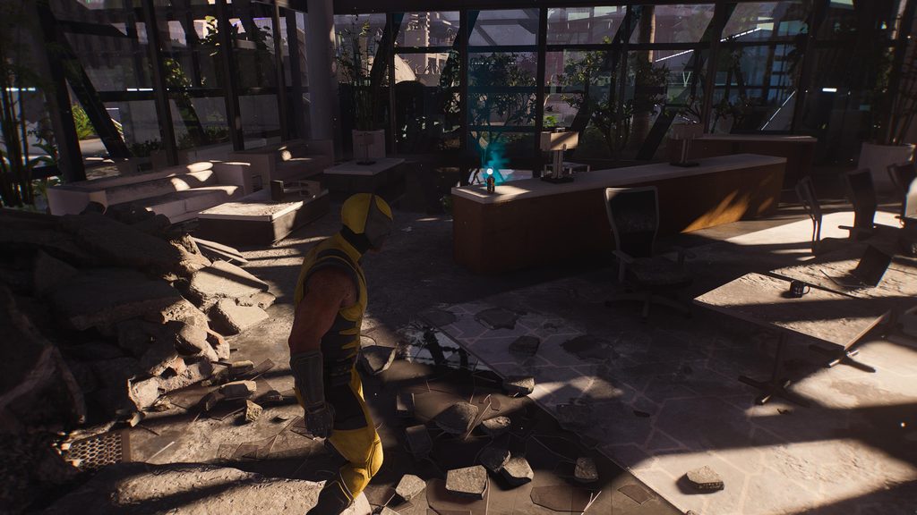 whiskey bottle in marvel's wolverine tenth man in knock knock mission
