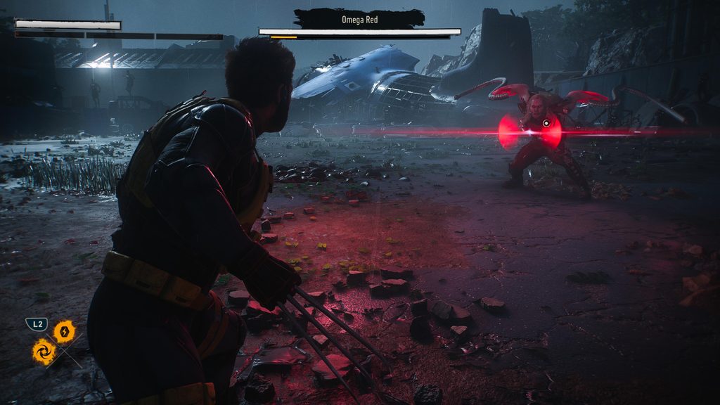 omega red boss fight in marvel's wolverine
