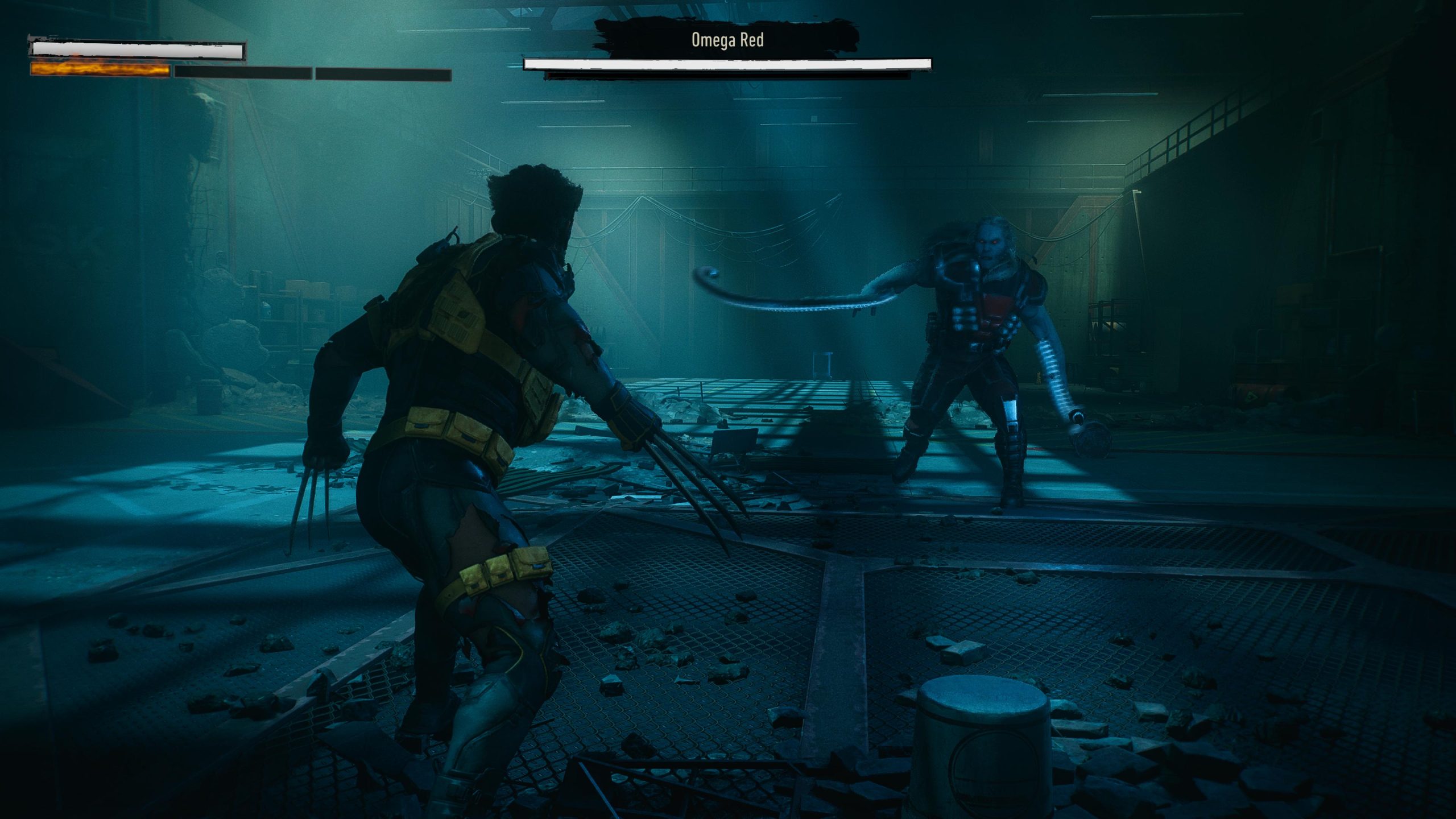 omega red boss fight in marvel's wolverine