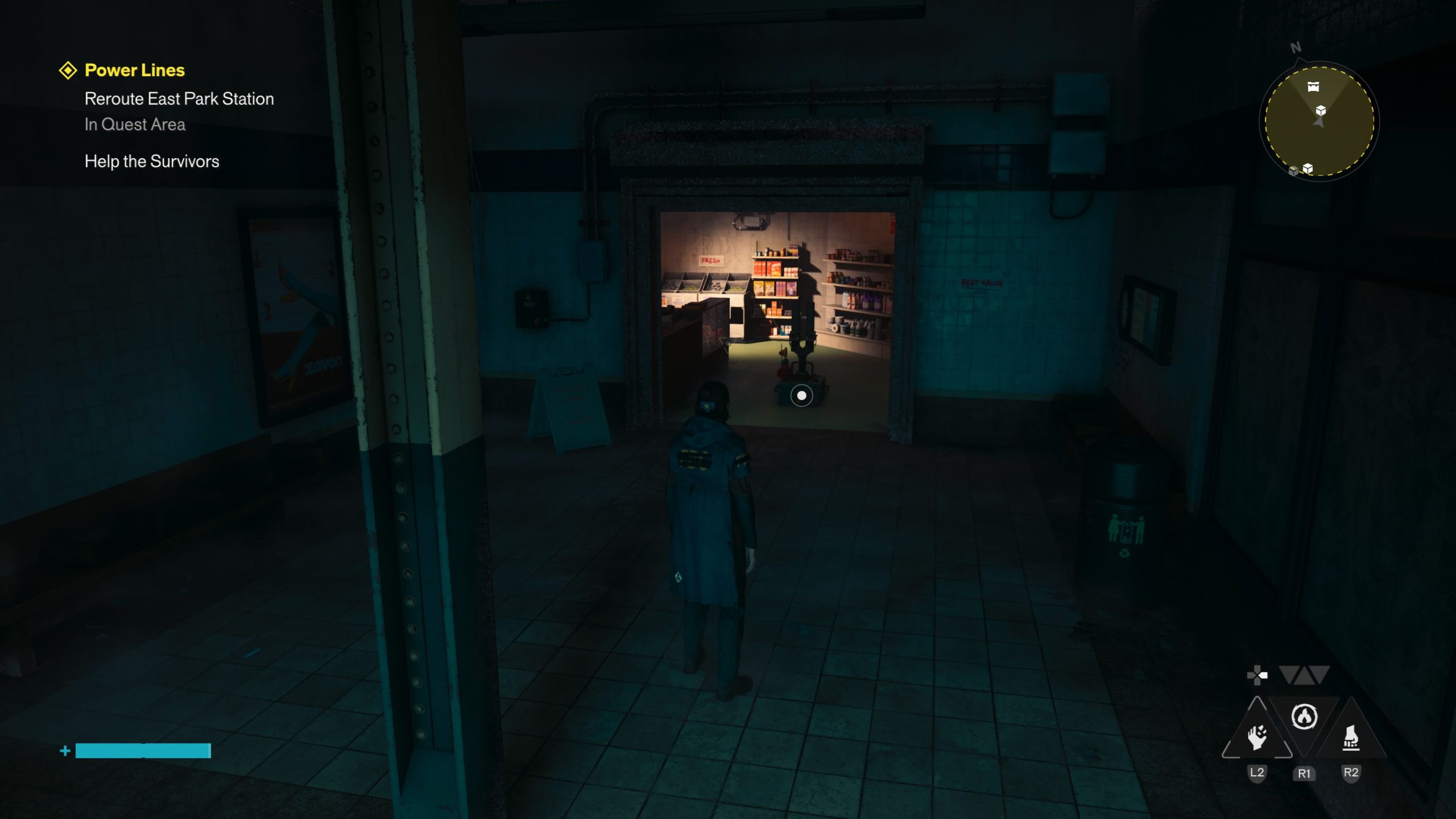 power lines quest solution in control resonant