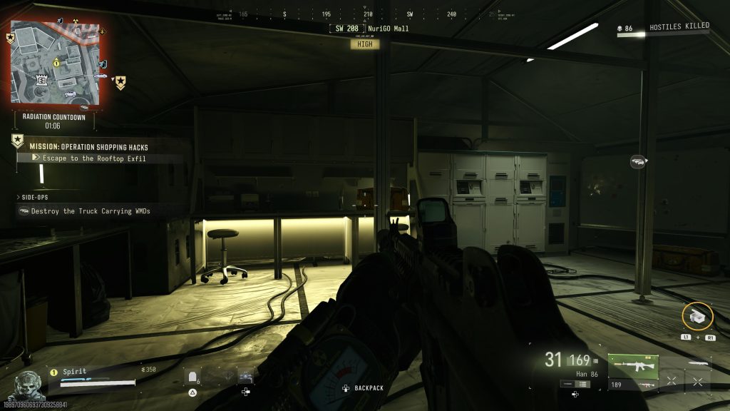 Call of Duty Modern Warfare 4 DMZ - Operation Shopping Hacks The lab