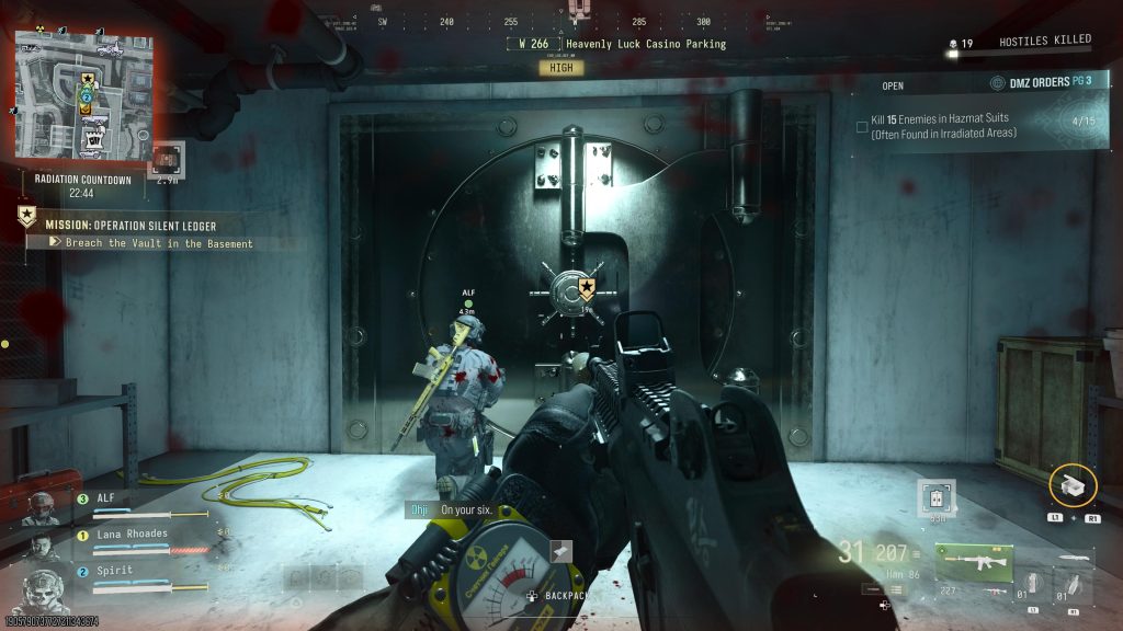 Call of Duty Modern Warfare 4 DMZ - Operation Silent Ledger Opening the vault