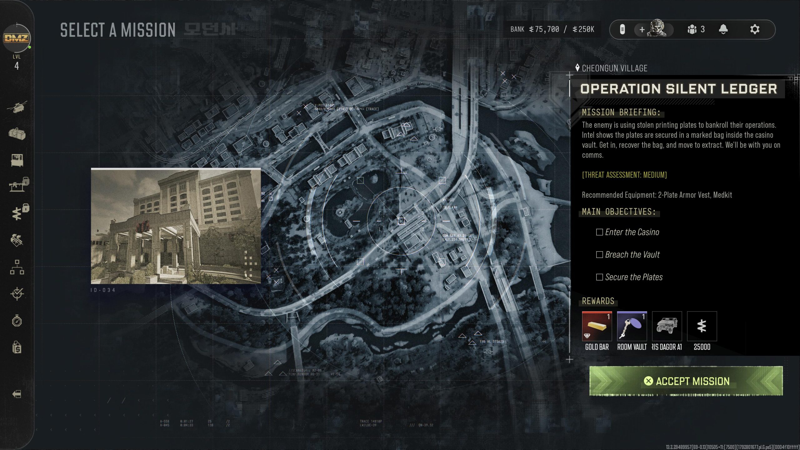 Call of Duty Modern Warfare 4 DMZ - Operation Silent Ledger