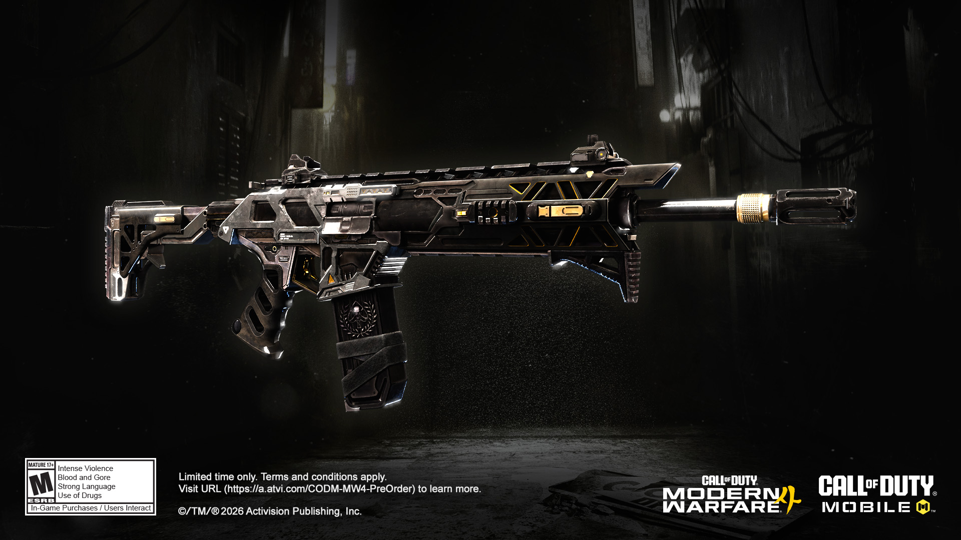Call of Duty Modern Warfare 4 mobile rifle