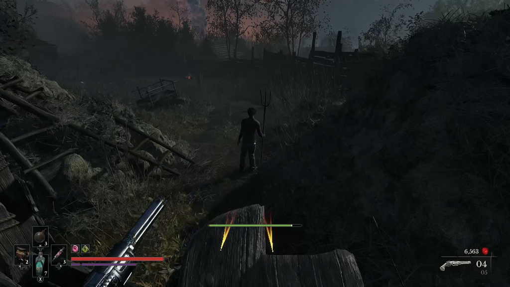 Valor Mortis Blunderbuss shotgun - Over the barn