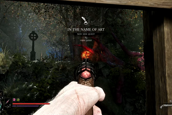 Valor Mortis - In the name of art gravestone