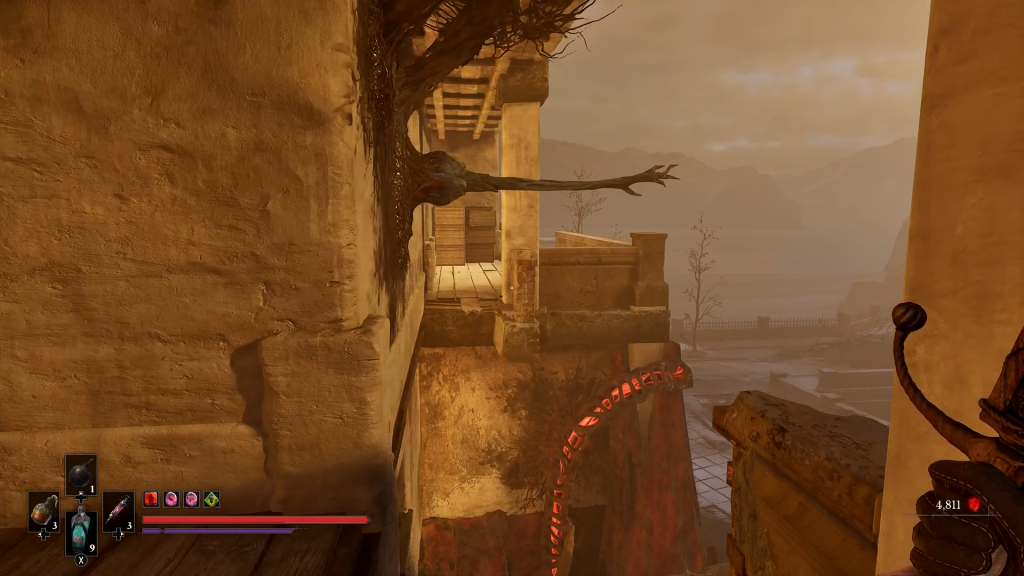 Valor Mortis - Misericorde side quest ledge