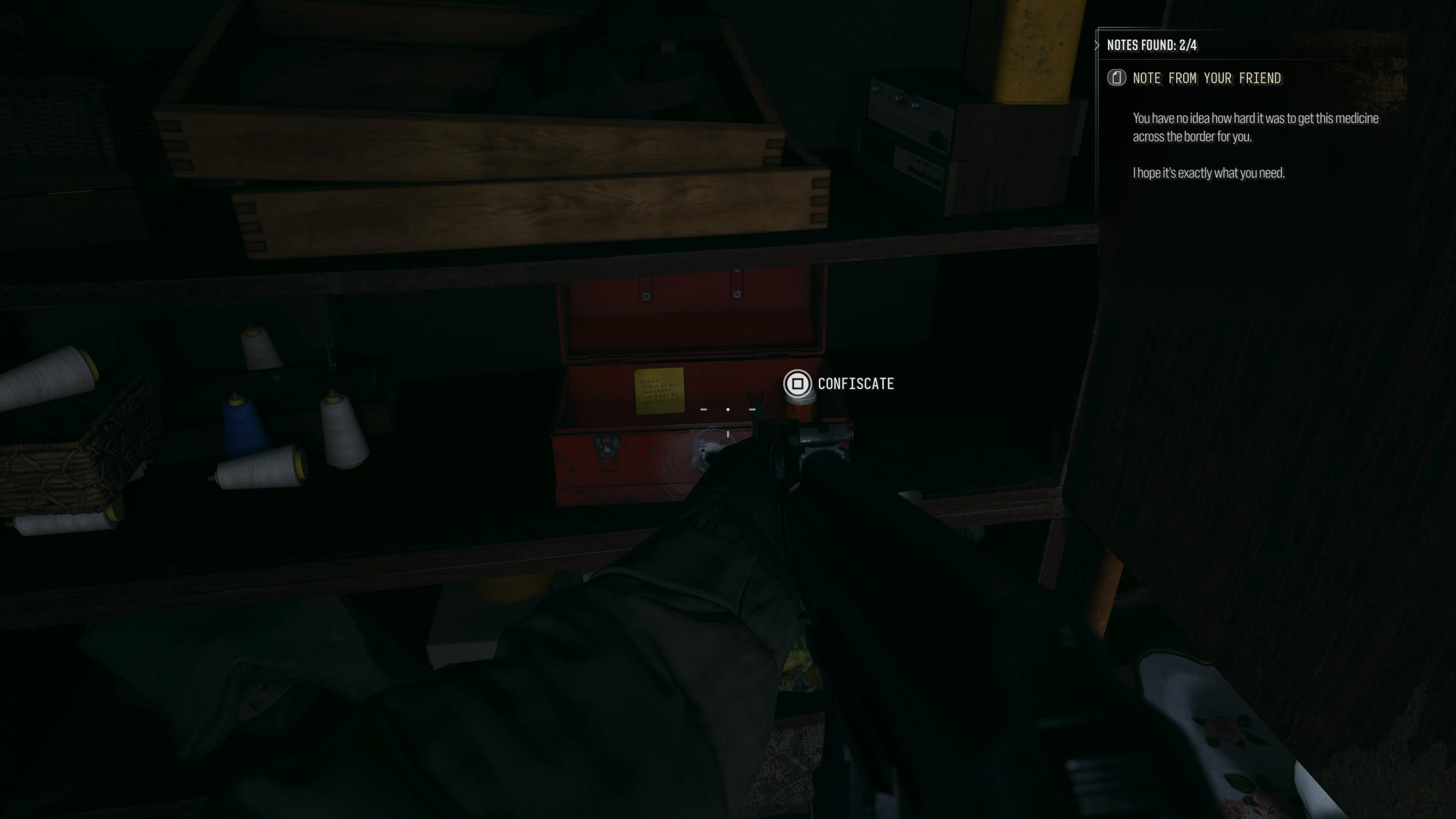 call of duty: modern warfare 4 no harm done trophy lockbox location