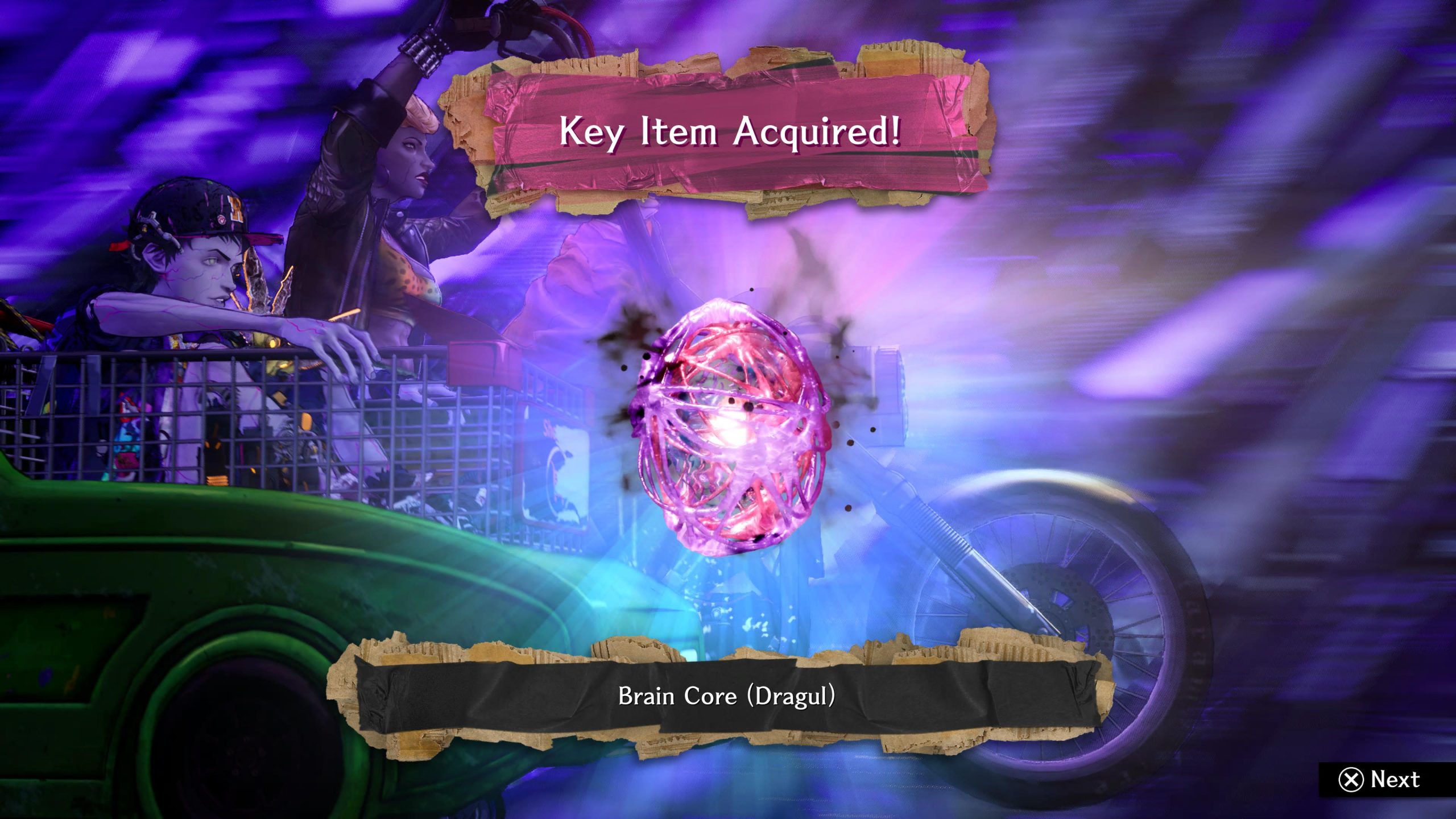 dragul brain core in stupid never dies