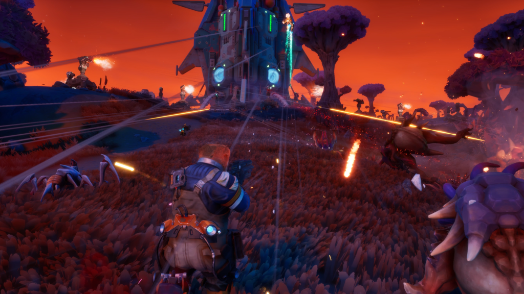 GRAVHOUNDS gameplay of fighting.