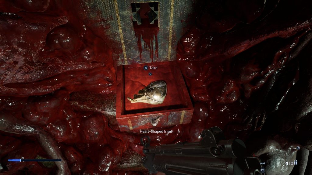 heart shaped inset in hellraiser: revival