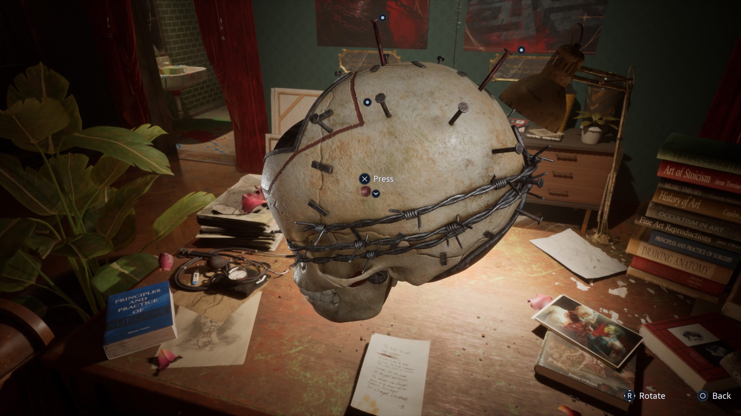 hellraiser: revival nail skull puzzle solution 1
