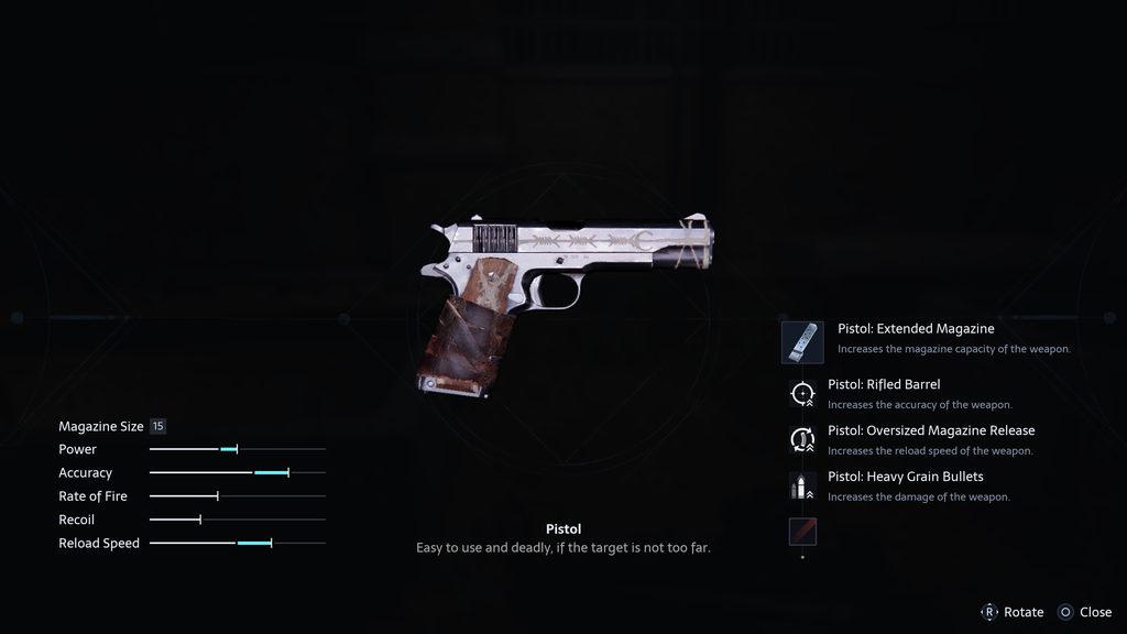 weapon upgrades in hellraiser: revival
