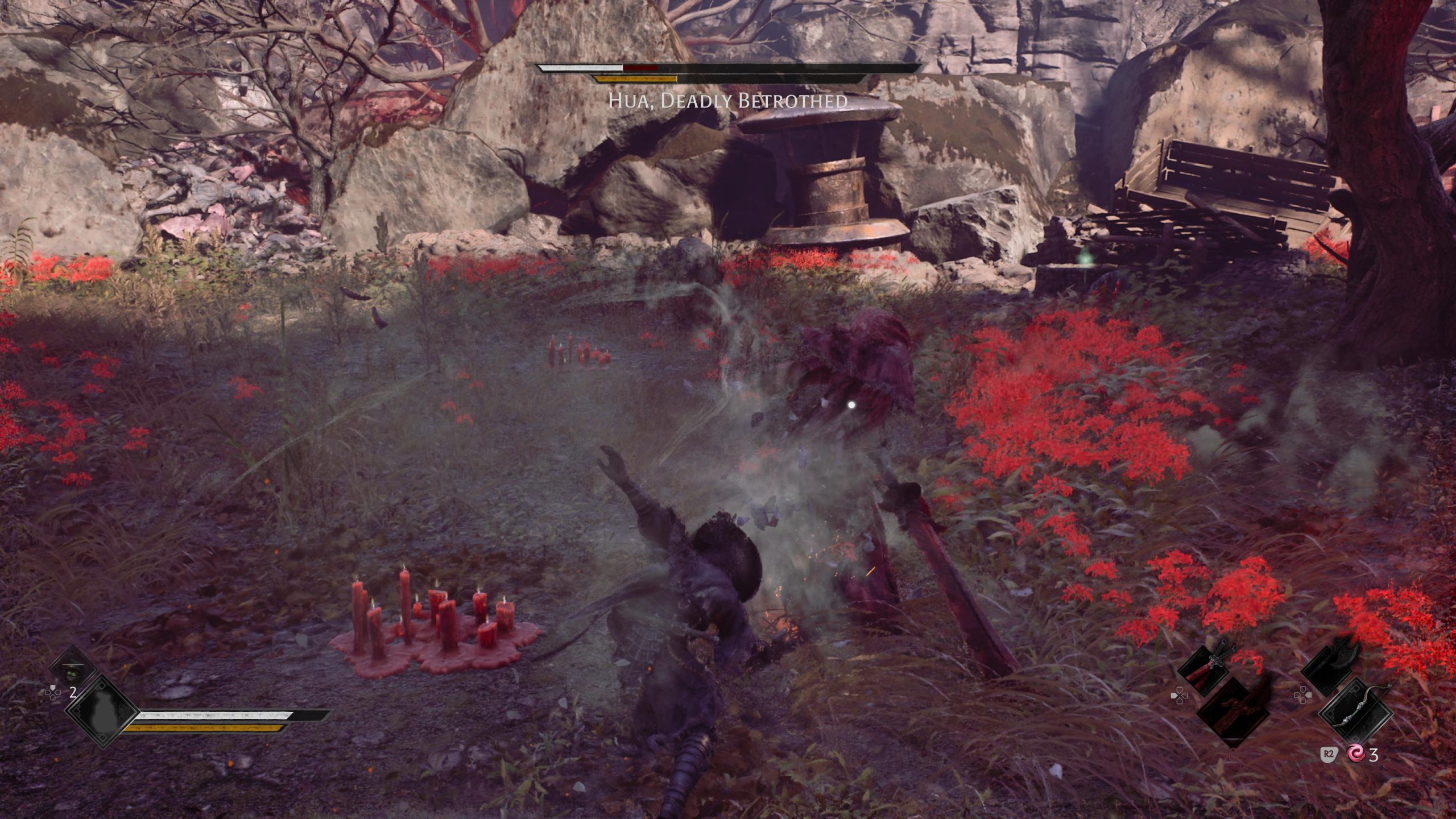 hua, deadly betrothed in phantom blade zero