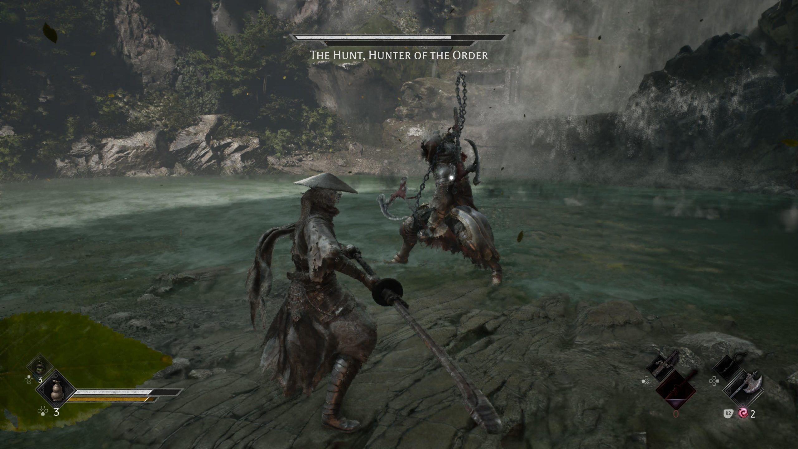 the hunter of the order second fight in phantom blade zero
