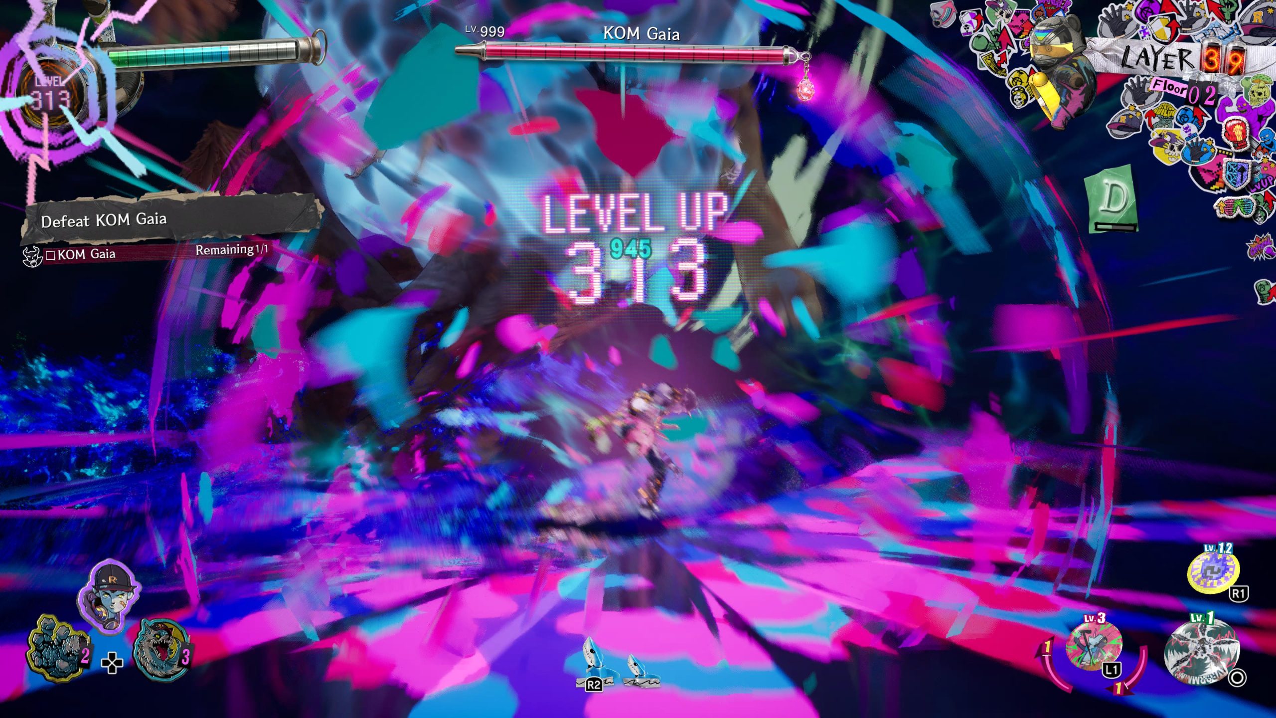kom gaia in stupid never dies