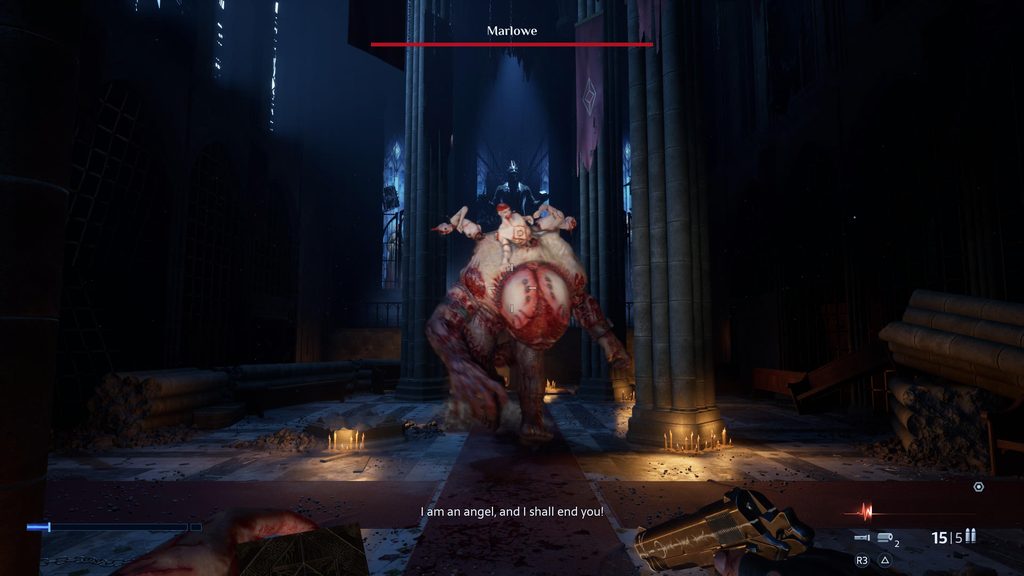 marlowe boss fight in hellraiser: revival