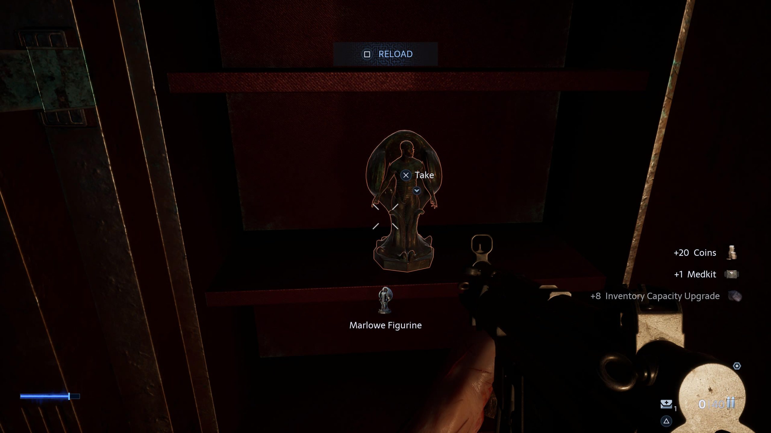 statue's missing parts in hellraiser: revival - the hand