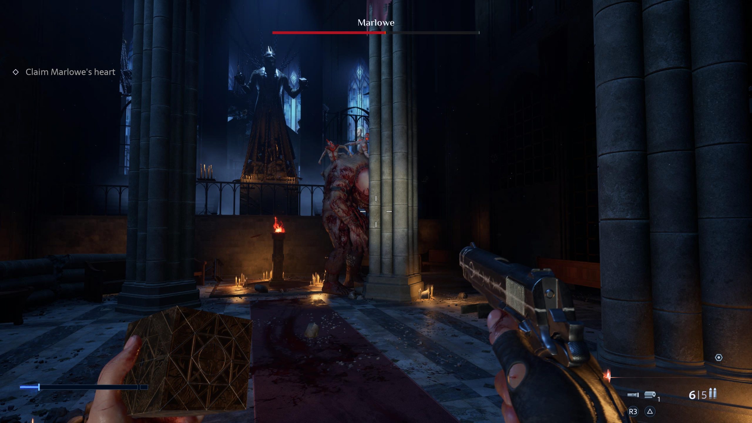 marlowe boss fight in hellraiser: revival