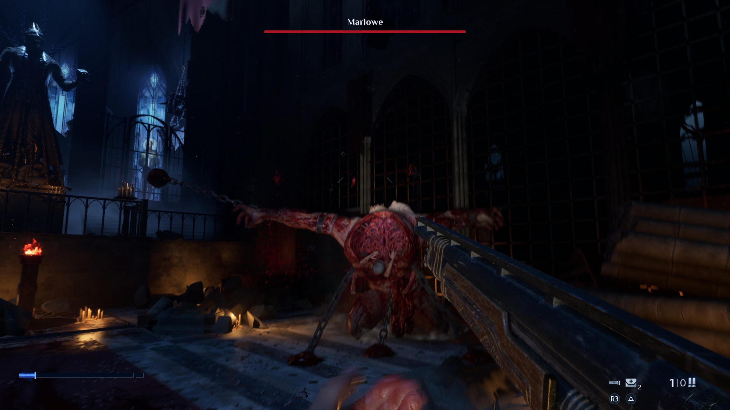 marlowe boss fight in hellraiser: revival