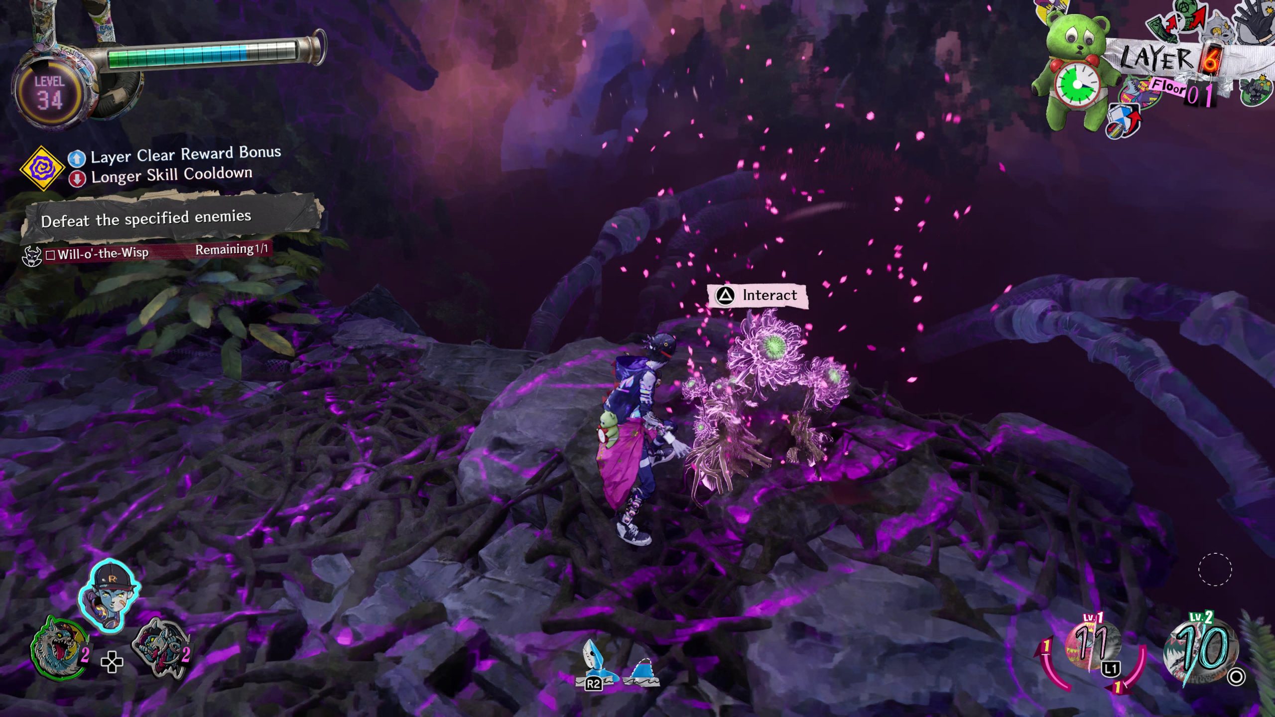 miasma saplings in stupid never dies