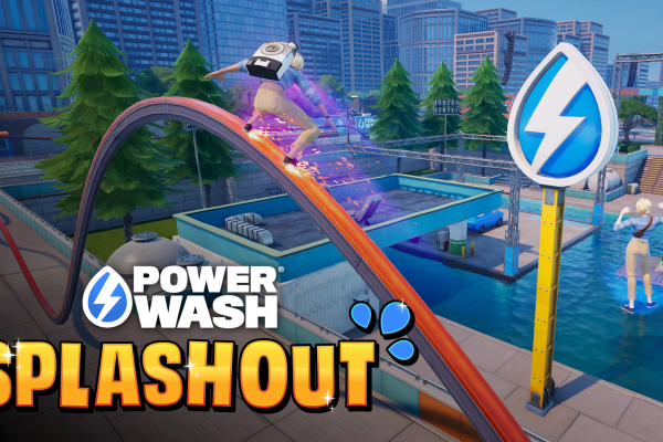 powerwash simulator's new powerwash splashout in fortnite