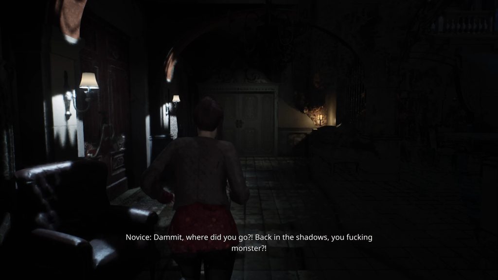 Remothered: Red Nun's Legacy player running from enemies.