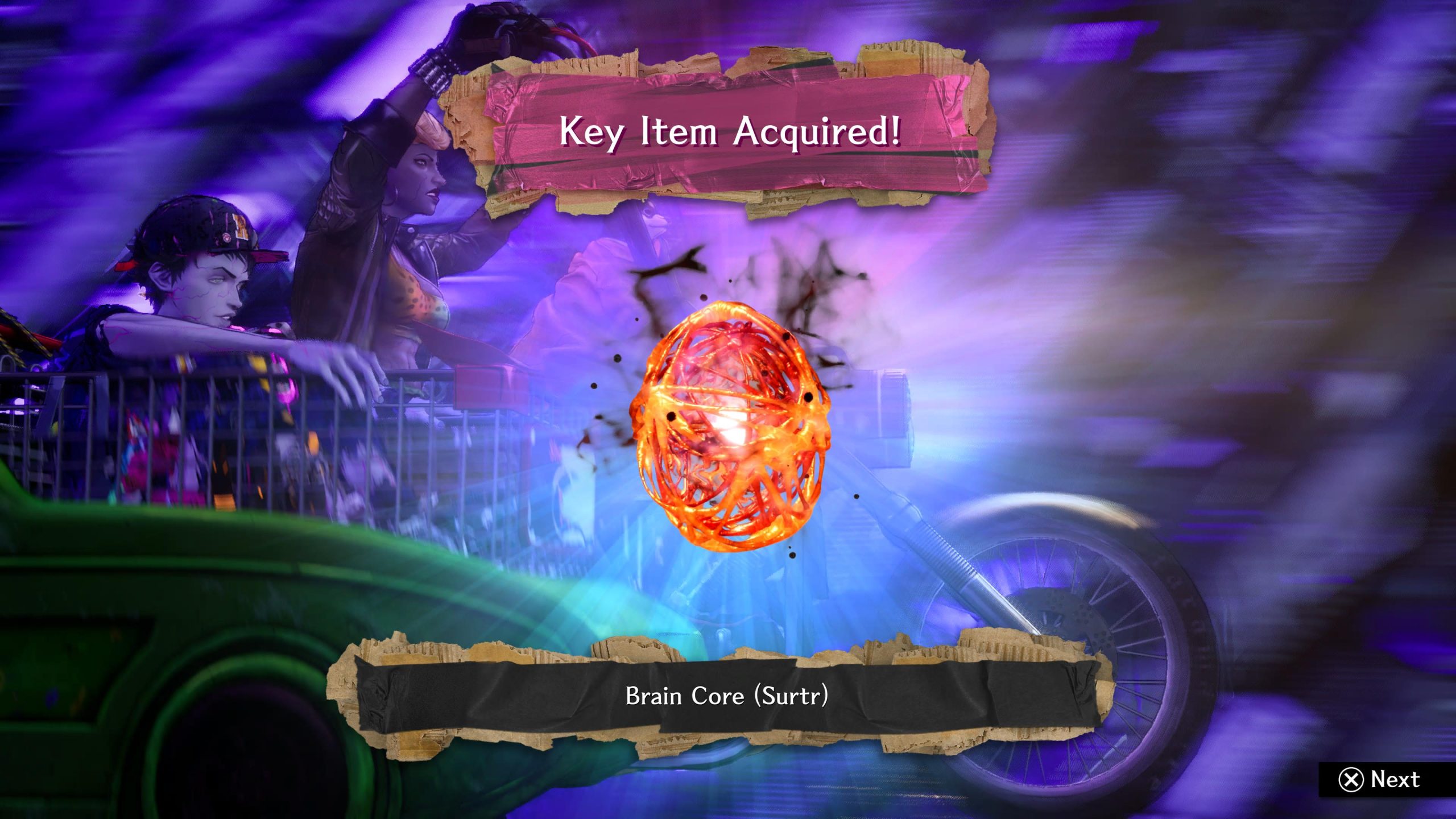 surtr brain core in stupid never dies