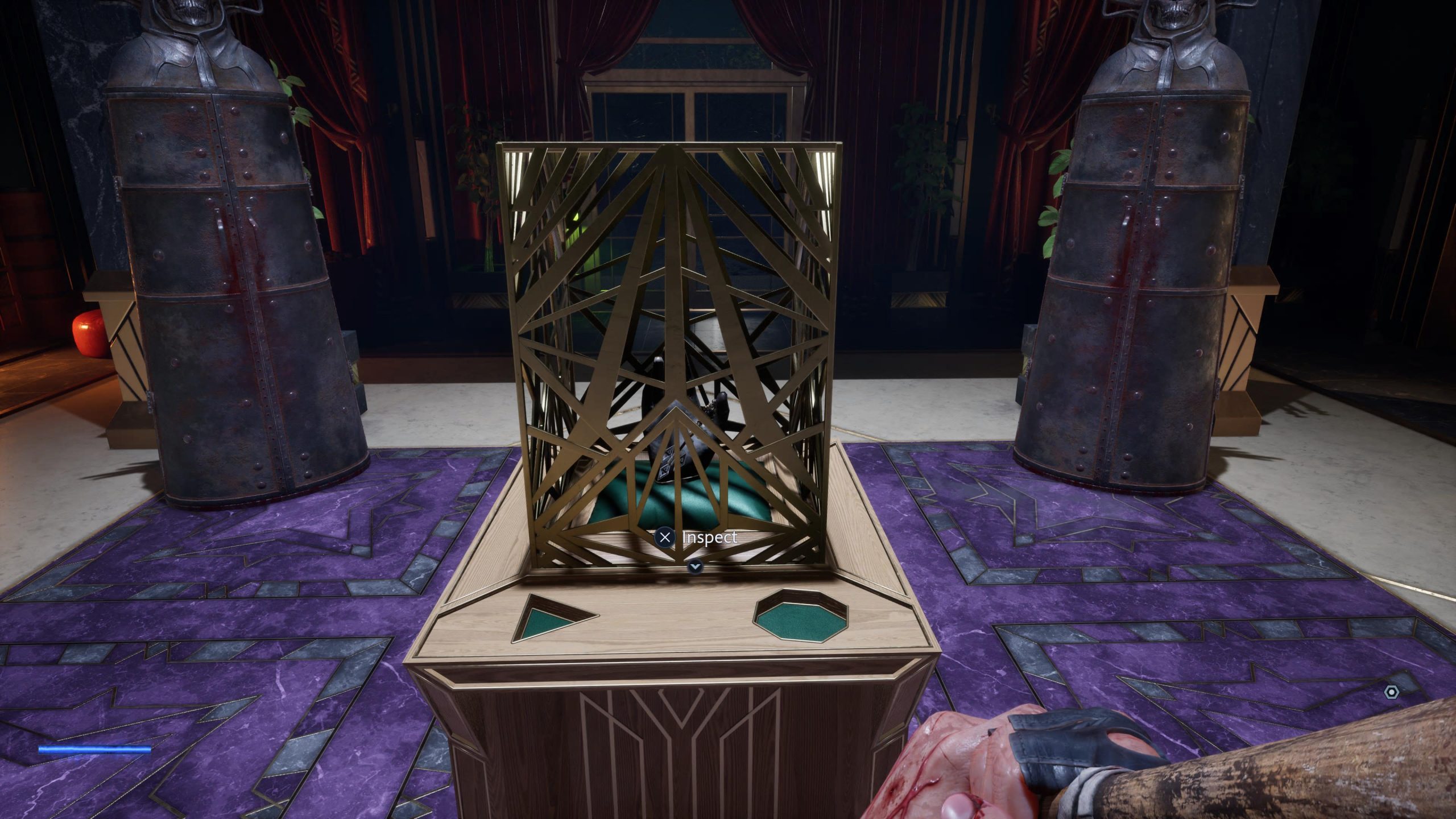 statue's missing parts in hellraiser: revival - the hand