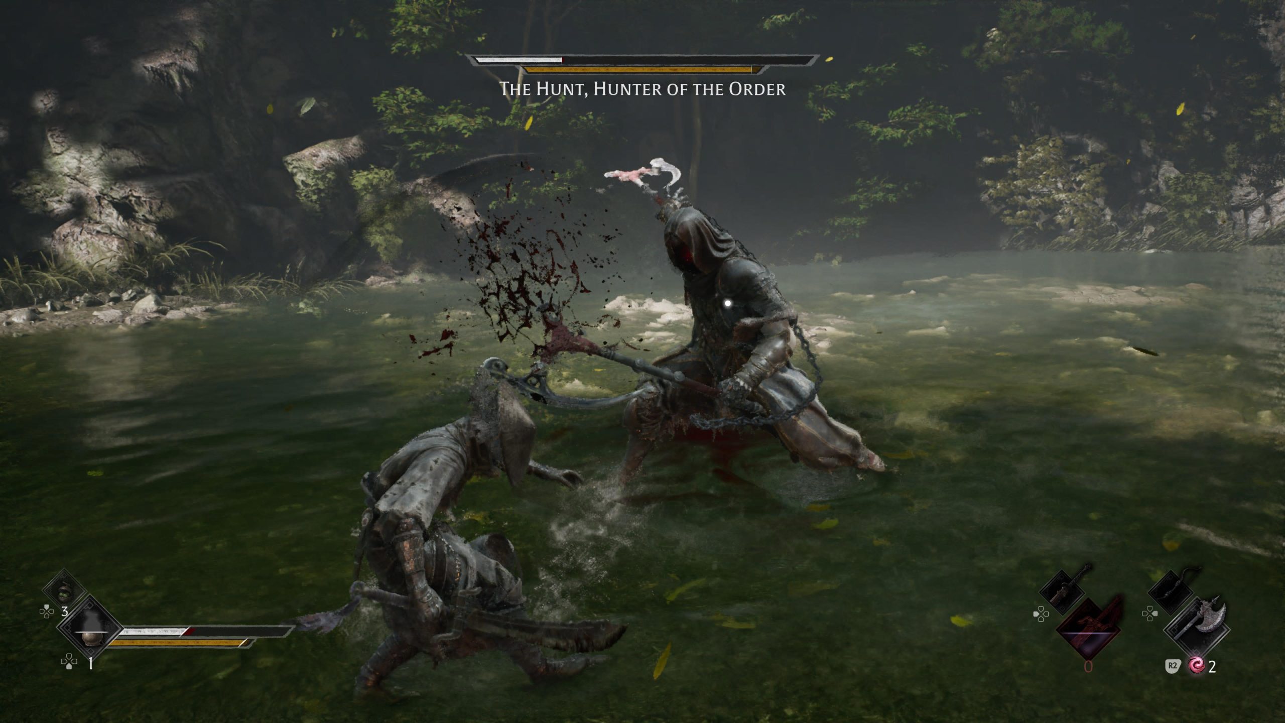 the hunter of the order second fight in phantom blade zero