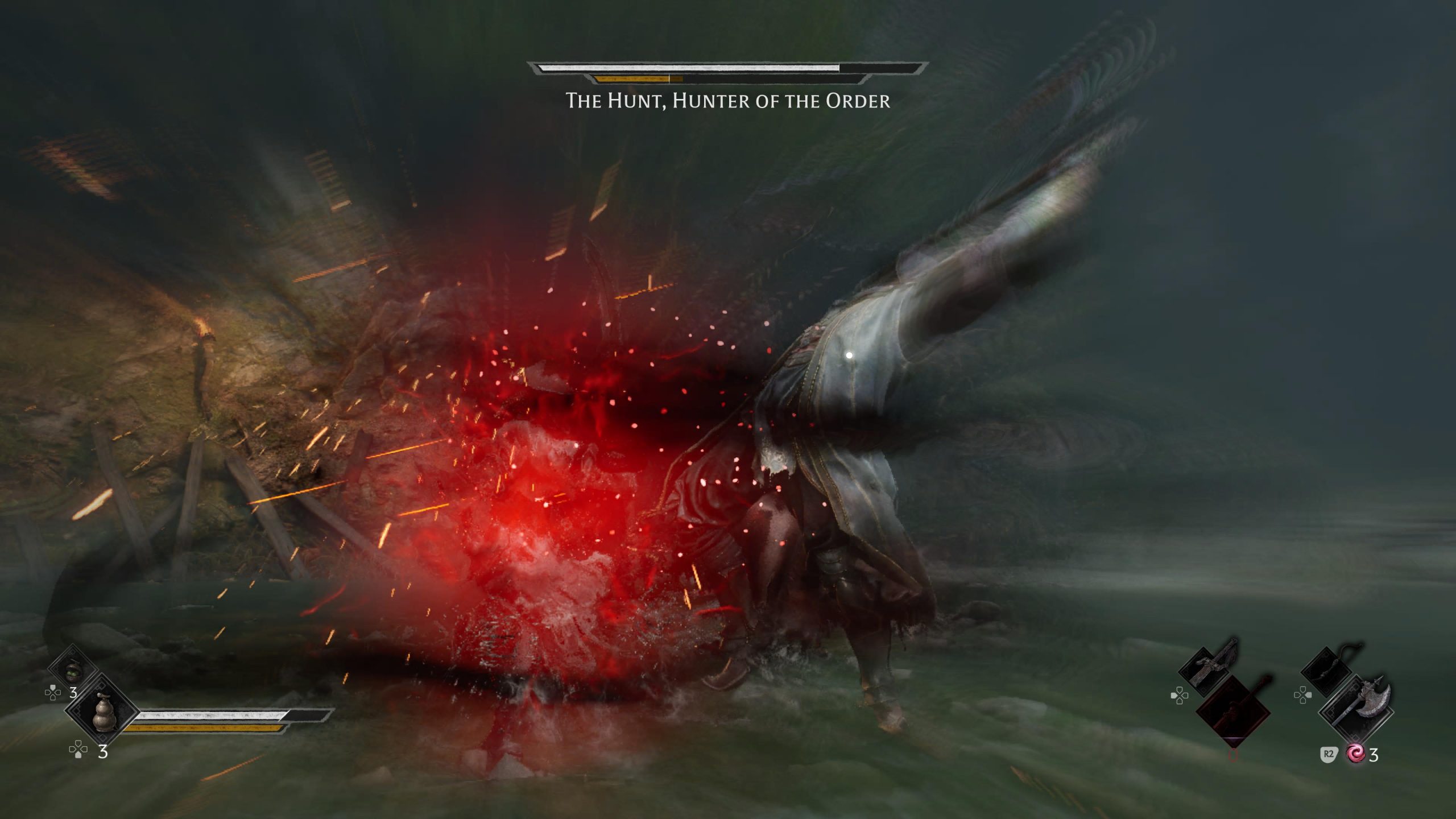 the hunter of the order second fight in phantom blade zero