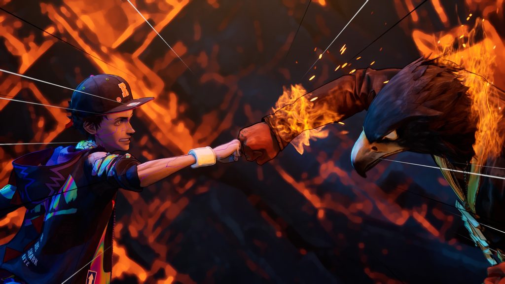 the phoenix vs davy in stupid never dies