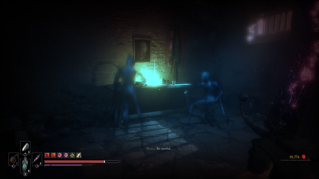 Valor Mortis chapel key location during memory.