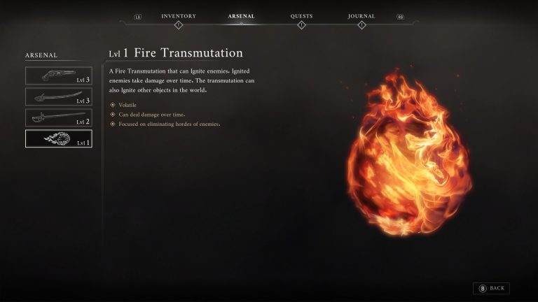 How to Get the Fire Transmutation in Valor Mortis